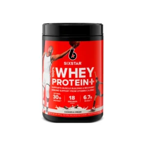 Whey Protein Six Star 18serv sabor galletas con crema