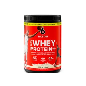 Whey Protein Six Star 40serv sabor vainilla