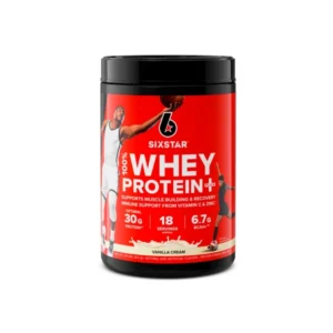 Whey Protein Six Star 18serv sabor vainilla