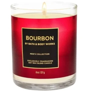 Vela de una sola mecha Bourbon