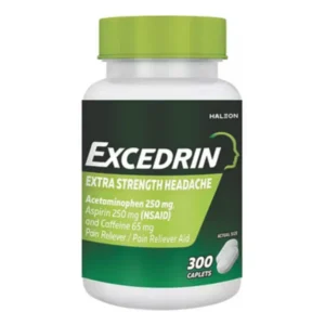 Excedrin para dolor fuerte de cabeza 300 tab
