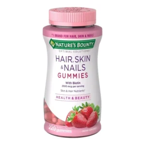 Vitaminas para el pelo uñas y piel 220 gomitas