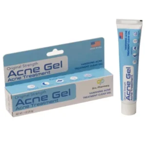 Gel transparente para acné